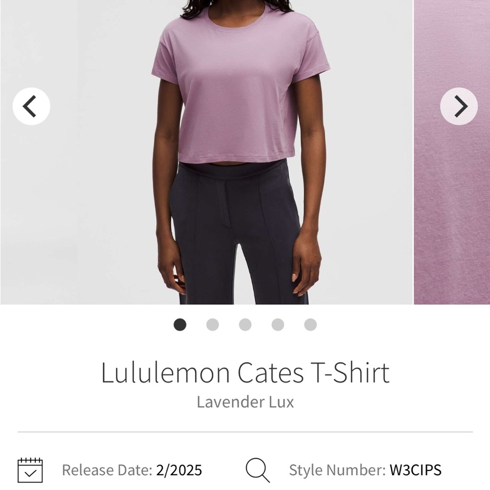 lululemon athletica Cates Tee